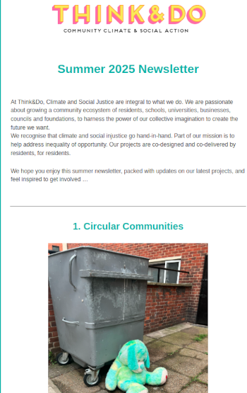 Image of the Summer 2025 Newsletter